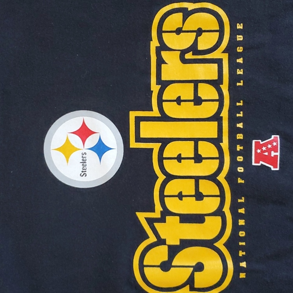 Pittsburgh Steelers NFL Team Apparel Longsleeved TShirt 🖤💛 - Picture 2 of 6